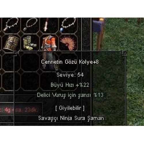  +8 cennet kolye düz